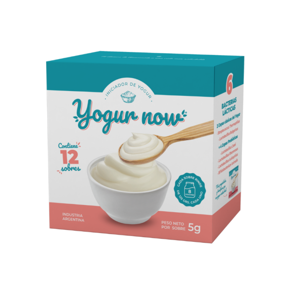Caja pack 12 sobres Yogur now