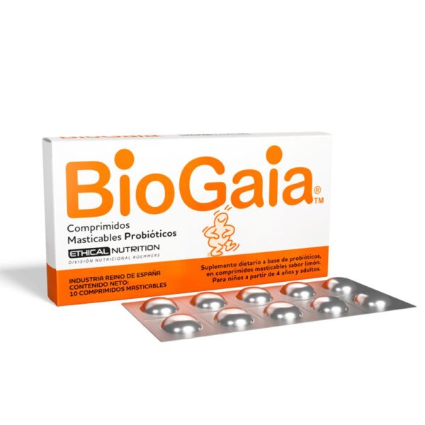 Biogaia comprimidos para mayores de 4 años